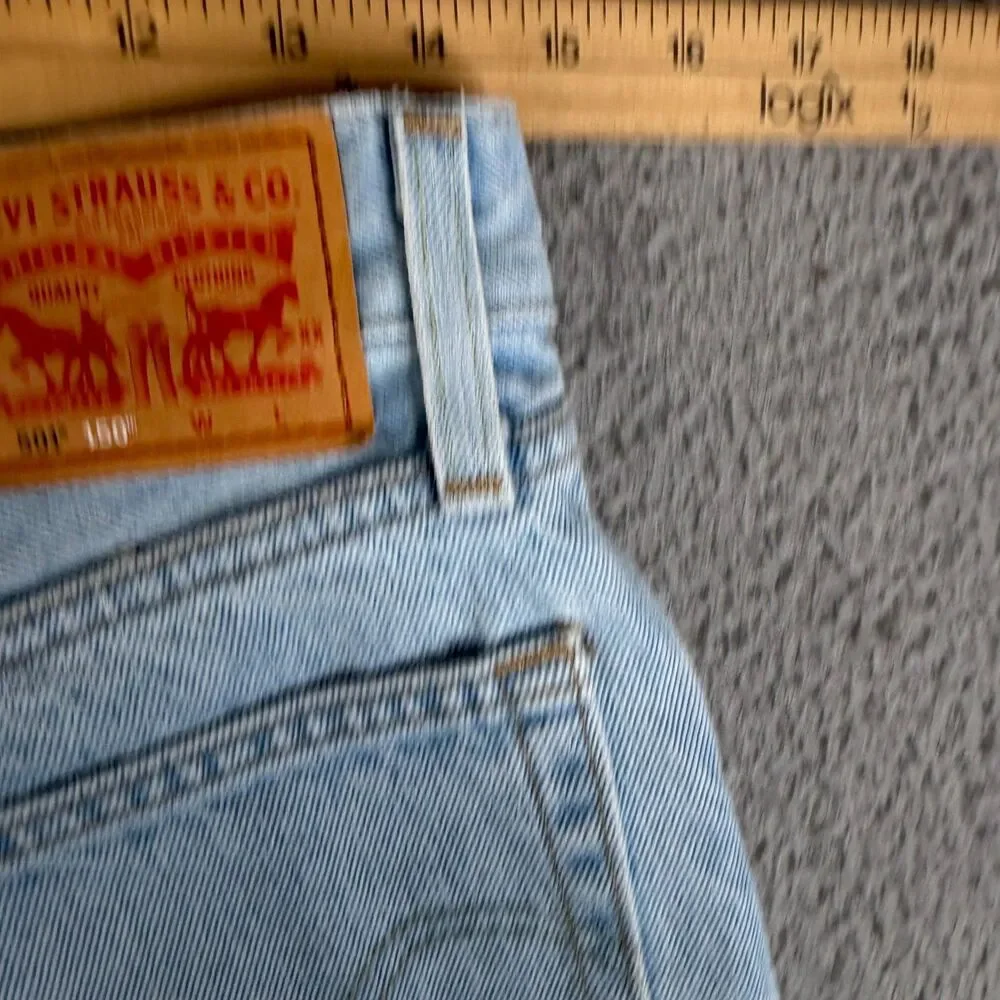 LEVI'S  501 150th Anniversary Jeans Mens 28x30 Premium Denim Floral Streetwear